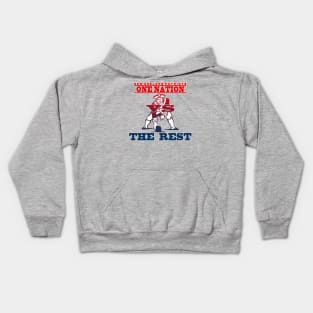 One Nation Vs The Rest Kids Hoodie